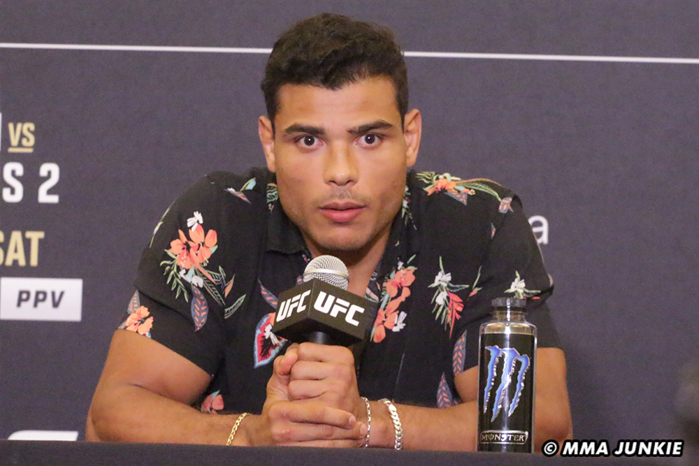 Paulo Costa expects to finish UFC contract with quick stoppage over Luke Rockhold